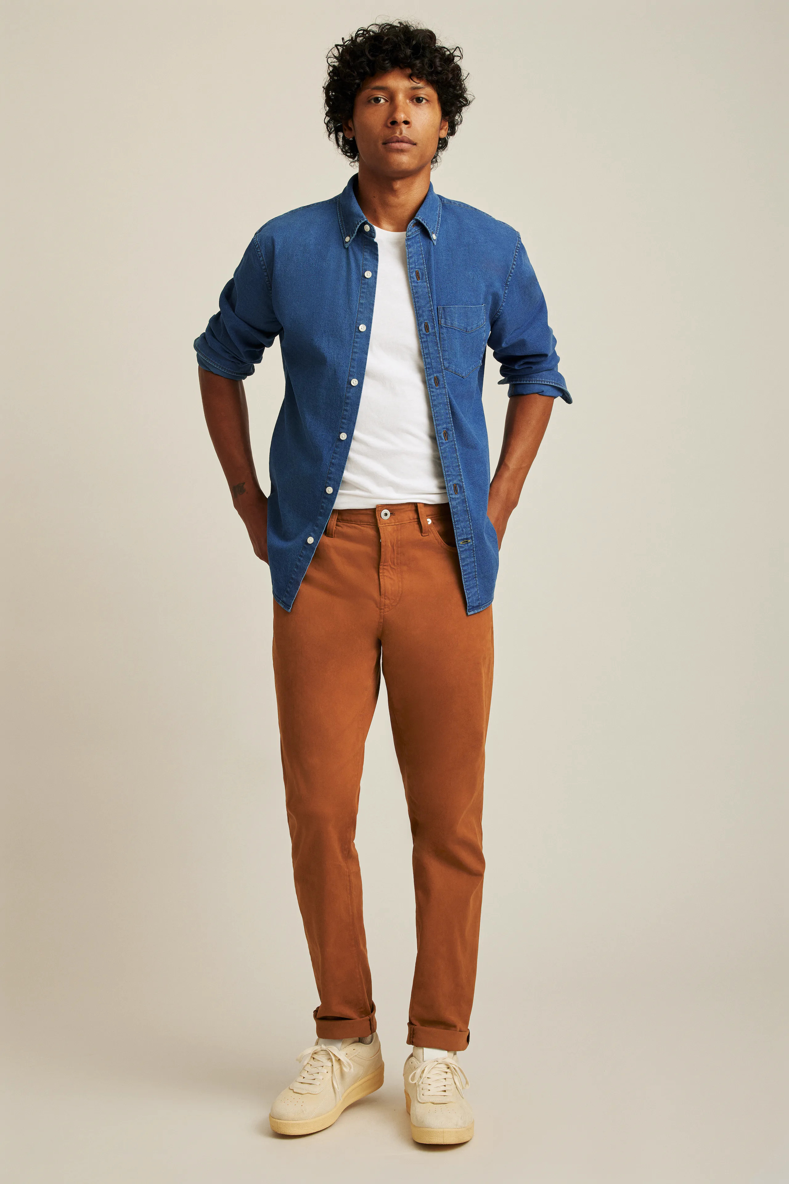 Italian Brushed 5-Pocket Pants | Bonobos (US)