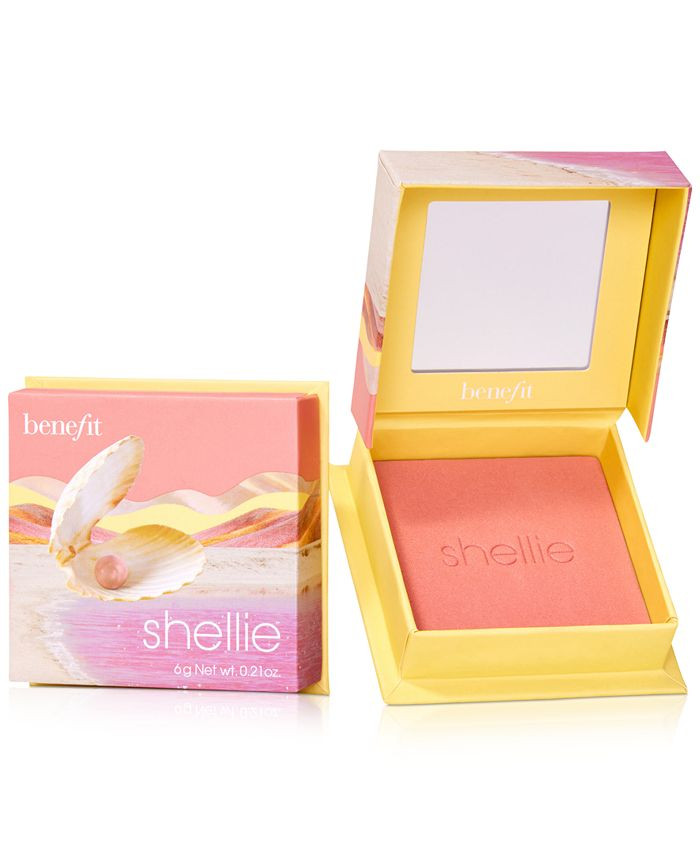 Benefit Cosmetics WANDERful World Silky-Soft Powder Blush & Reviews - Makeup - Beauty - Macy's | Macys (US)