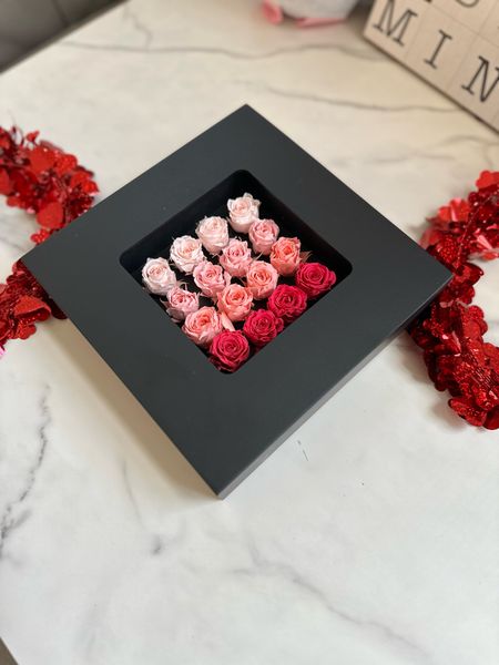Capture the beauty of mini roses forever with our preserved rose frames. These delicate blooms will brighten up any space and make a stunning decorative piece. Order yours today!
Perfect gift for Valentines Day! 

#LTKGiftGuide #LTKfindsunder50