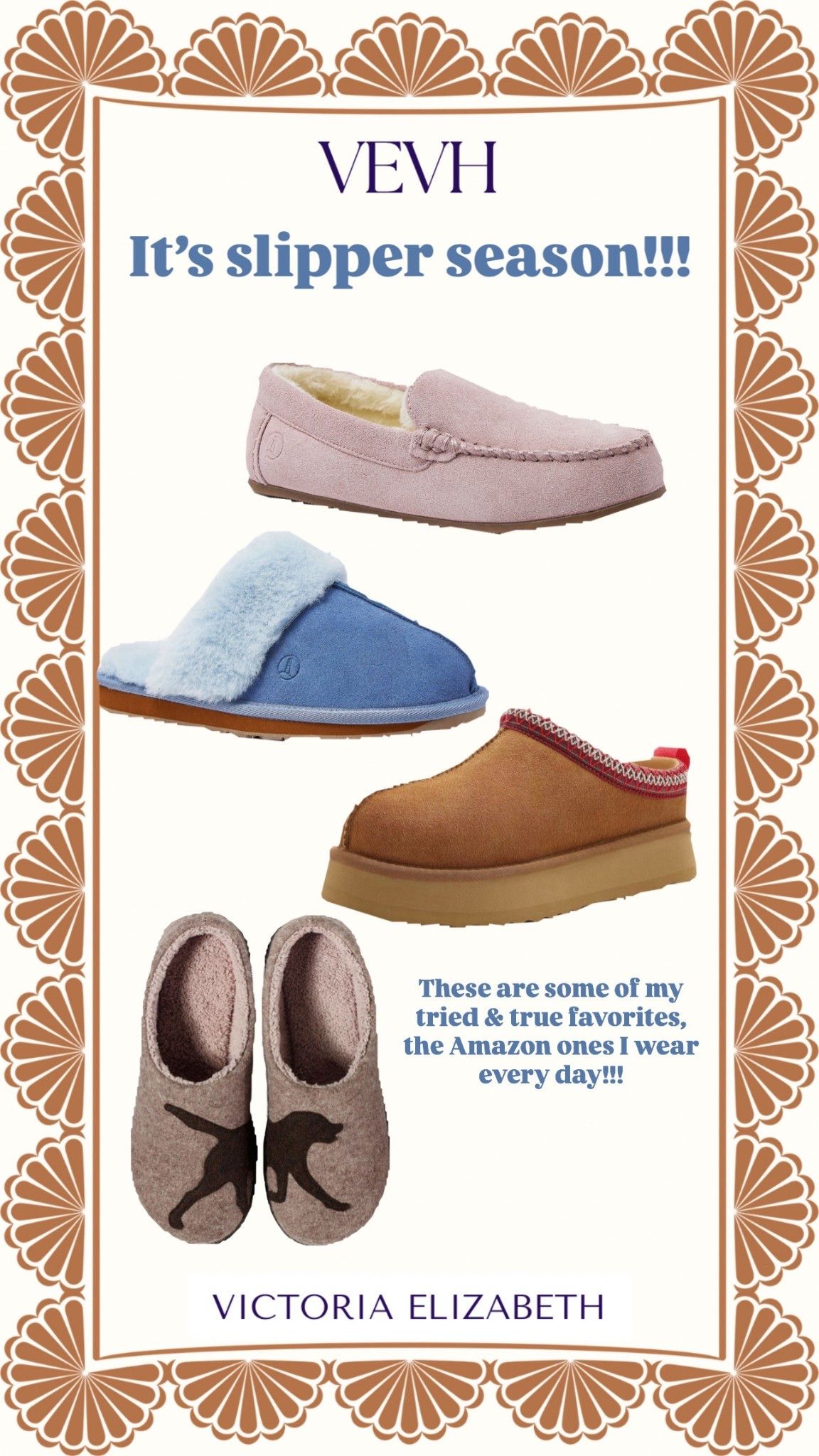 It’s slipper season!! I love having a go-to pair of slippers for the fall & winter to keep my feet warm! It’s also the best being able to slip on something comfy in the morning so your feet don’t have to be on the chilly ground!! 🤎

#LTKShoeCrush #LTKSeasonal