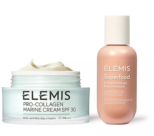 ELEMIS Pro-Collagen Marine Cream Prime & Protect Set | QVC