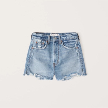 High Rise Mom Shorts | Abercrombie & Fitch (US)