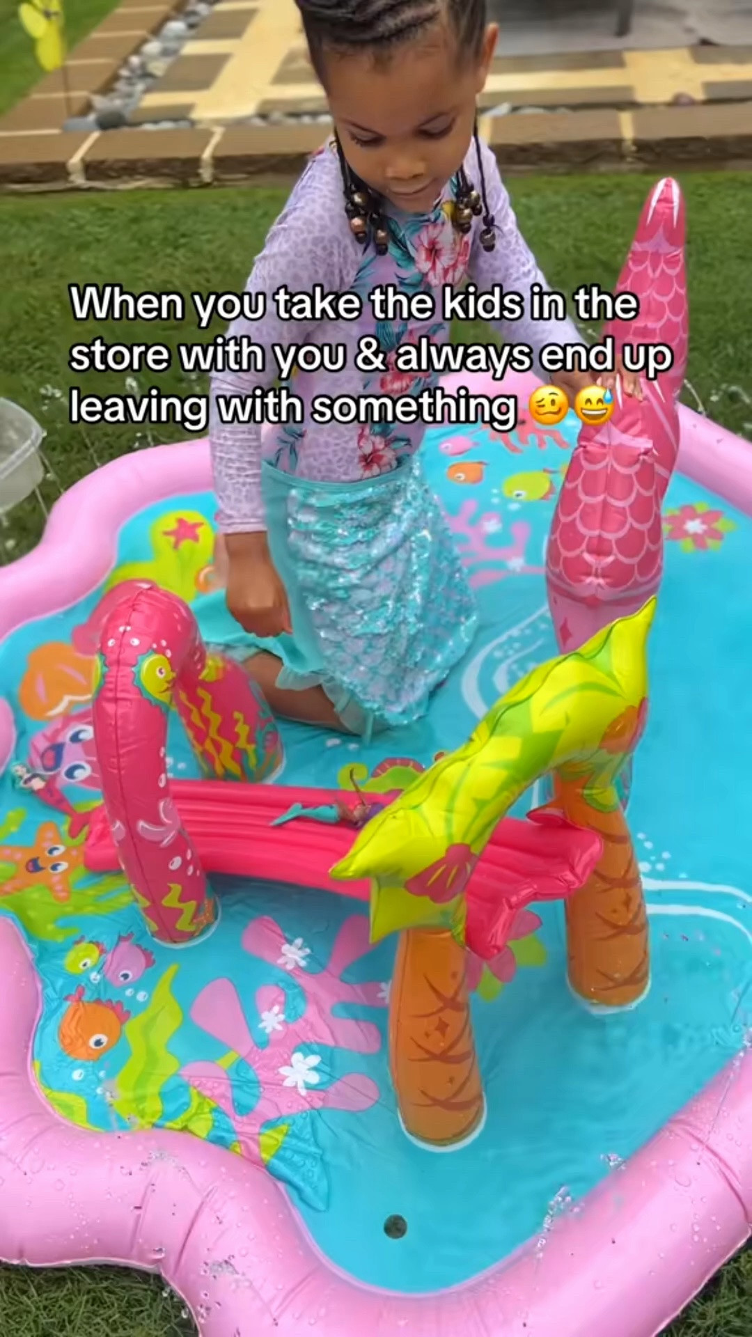 Every time 😅🧜🏽‍♀️

#LTKmomlife #LTKSwim #LTKKids