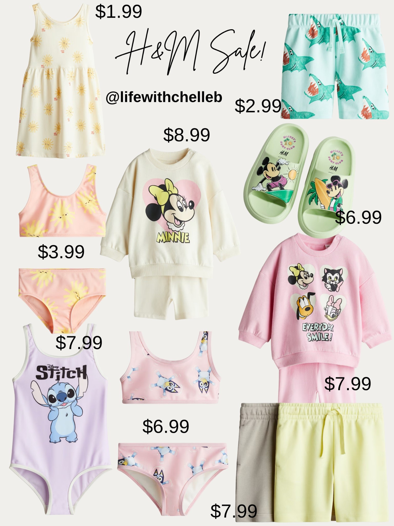 H&M BIG! Things are marked down significantly. Time to stock up on things for those summer trips & back to school! $1.99 for a dress, yes! 

#LTKFamily #LTKFindsUnder50 #LTKSaleAlert