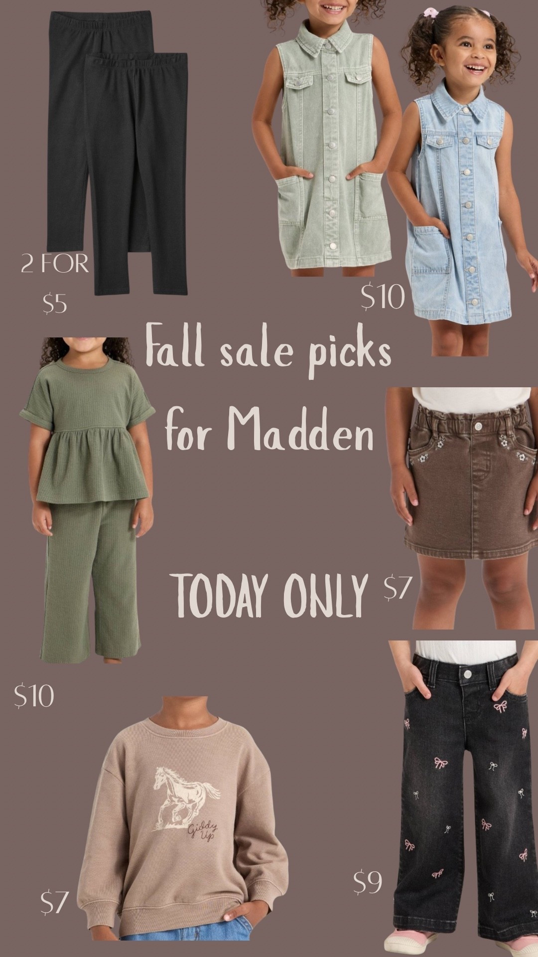 Toddler girl SALE TODAY ONLY!! 

#LTKBaby #LTKKids #LTKFamily
