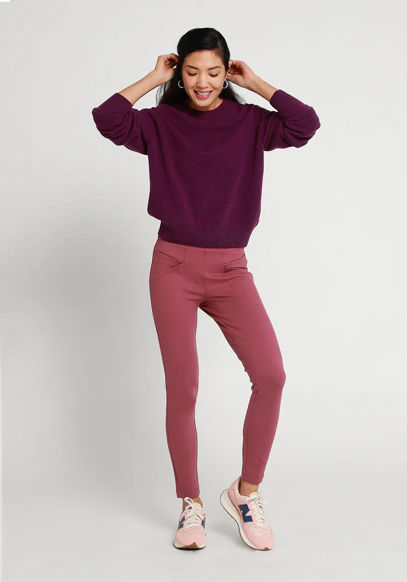 Journey Pant | Skinny (Mauve) | Betabrand