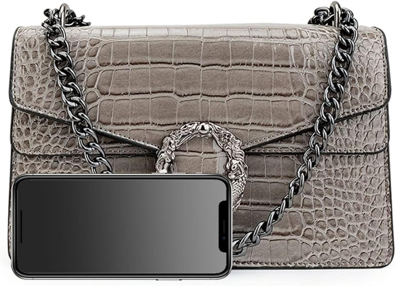 JBB Crossbody Bags for Women stylish quilted shoulder bag chain strap leather small Tote | Amazon (US)