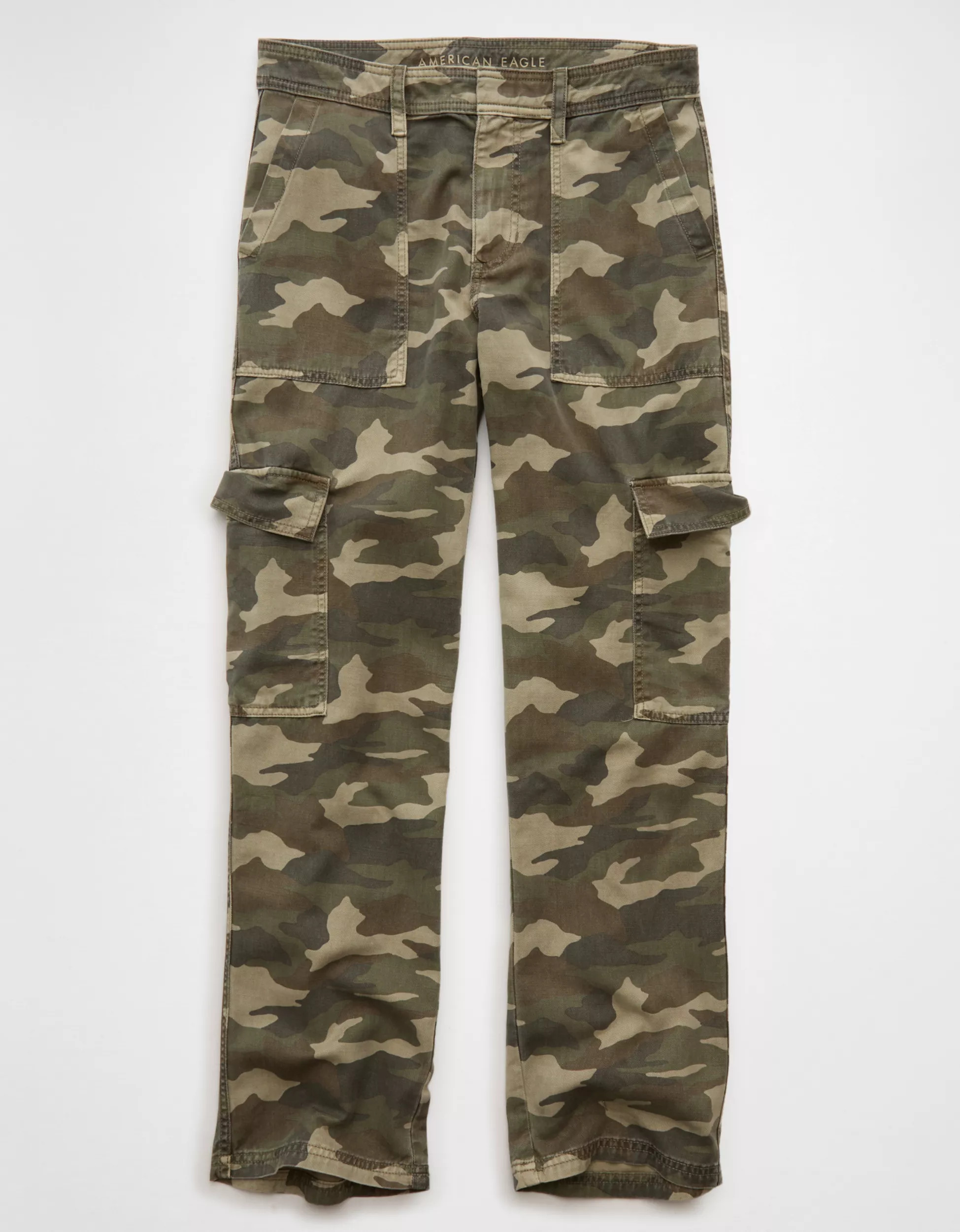 AE Low-Rise Baggy Straight Cargo Pant | American Eagle Outfitters (US & CA)