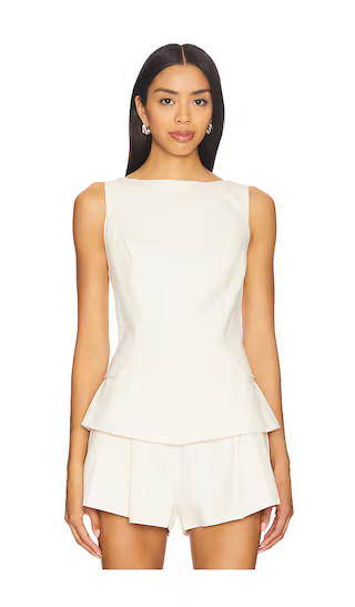 Veni Top in Ecru | Revolve Clothing (Global)