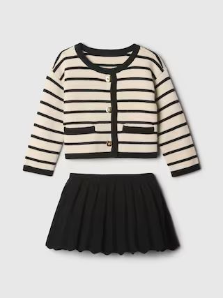 Baby Stripe Cardigan Outfit Set | Gap (US)