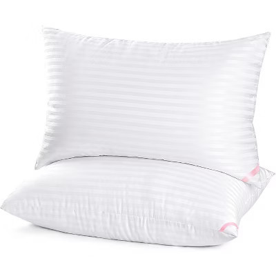 Bed Pillows for Sleeping 2 Pack Queen Size, Pillows for Side and Back Sleepers, Super Soft Down Alternative Microfiber Filled Pillows,20 x 30 Inches | Target