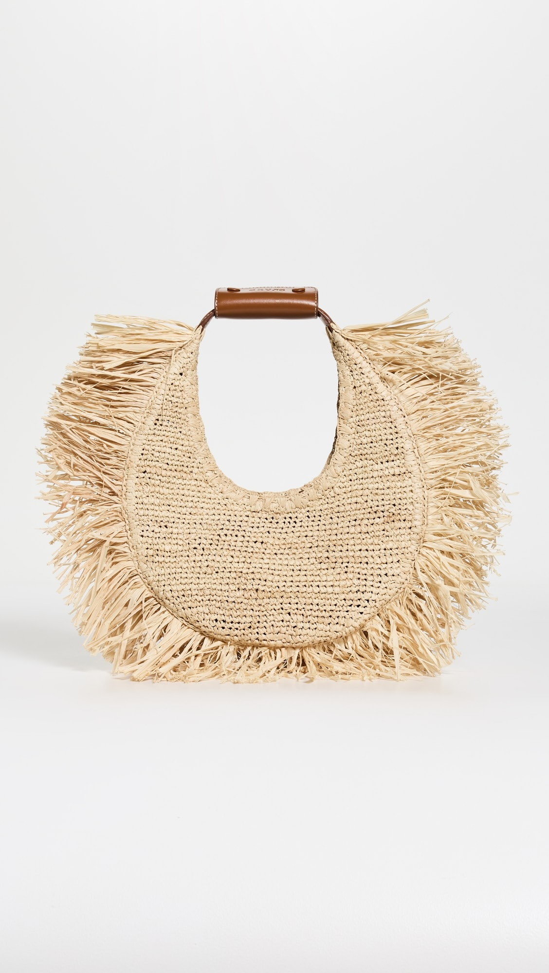 STAUD Moon Raffia Tote Bag | Shopbop | Shopbop