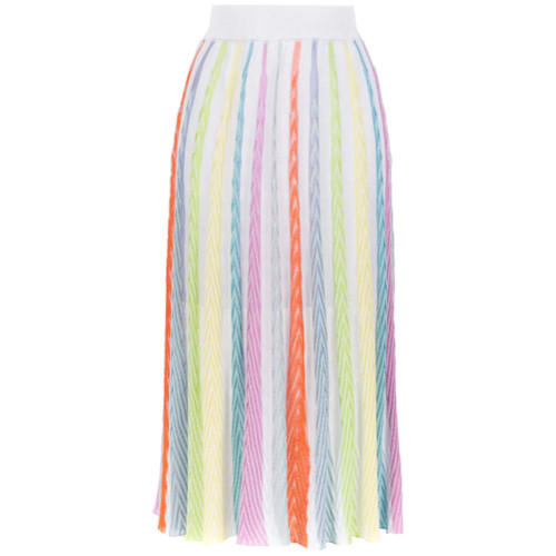 Cecilia Prado Saia midi 'Alice' de tricô - Estampado | FarFetch BR