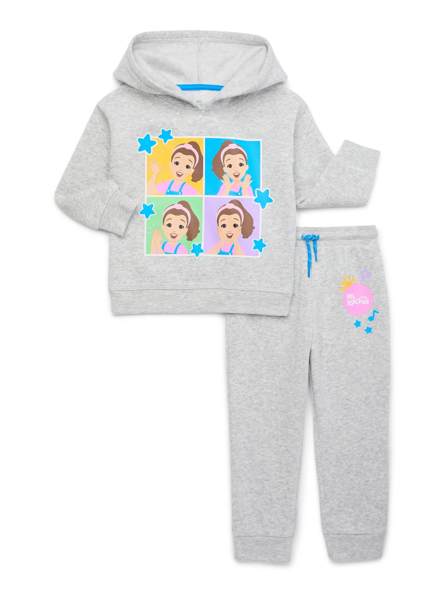 Ms. Rachel Toddler Boy Hoodie and Joggers Set, Sizes 12M-5T | Walmart (US)