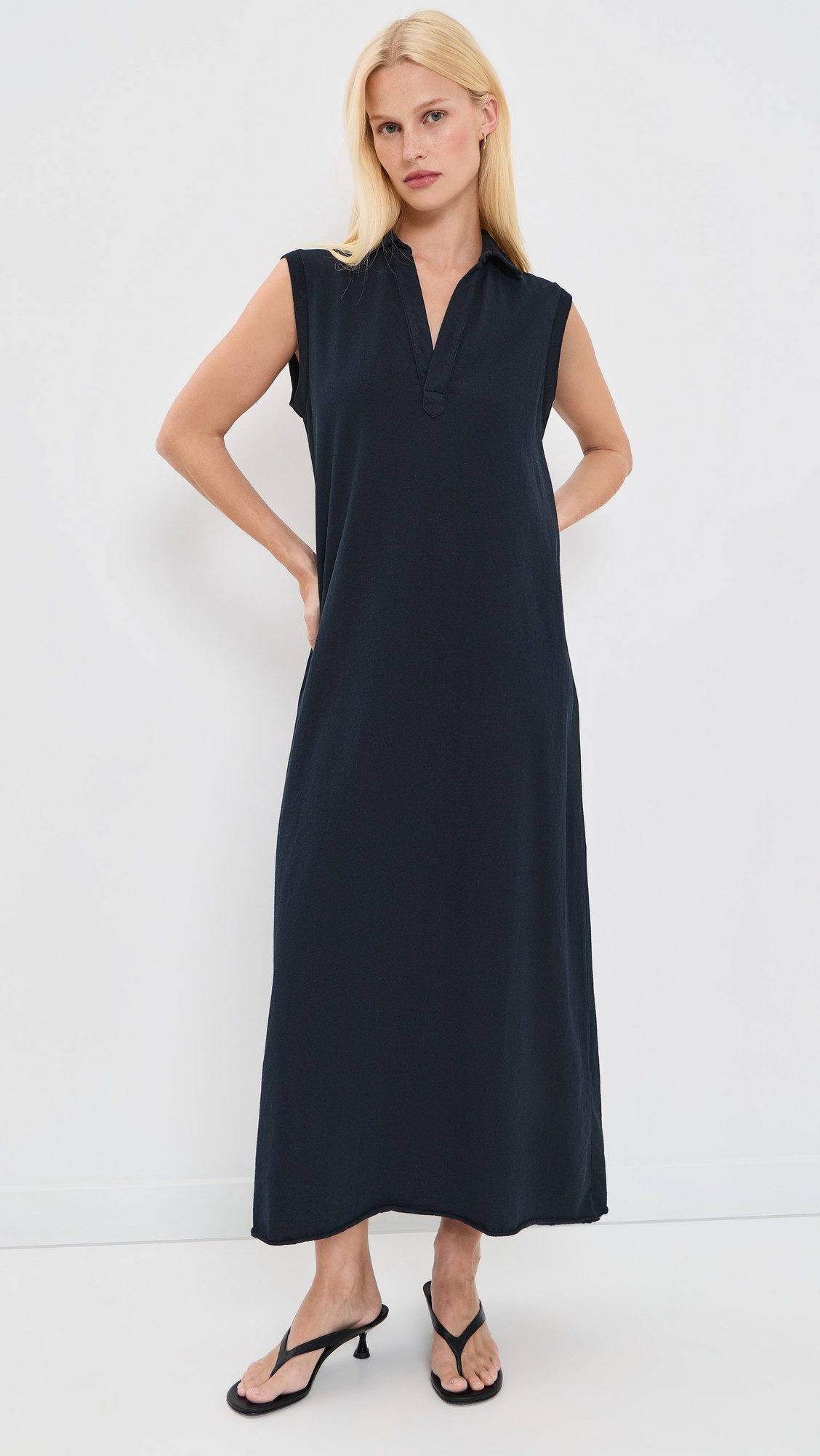 Frank & Eileen Lily Sleevless Polo Dress British Royal Navy M | Shopbop