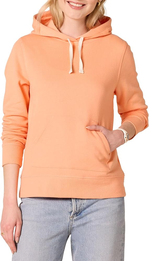 Amazon Essentials womens French Terry Fleece Pullover Hoodie | Amazon (US)