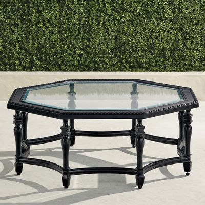 Carlisle Octagon Chat Table in Onyx Finish | Frontgate | Frontgate