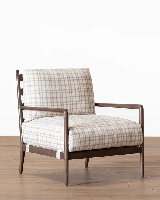 Serena Wood Lounge Chair | McGee & Co.