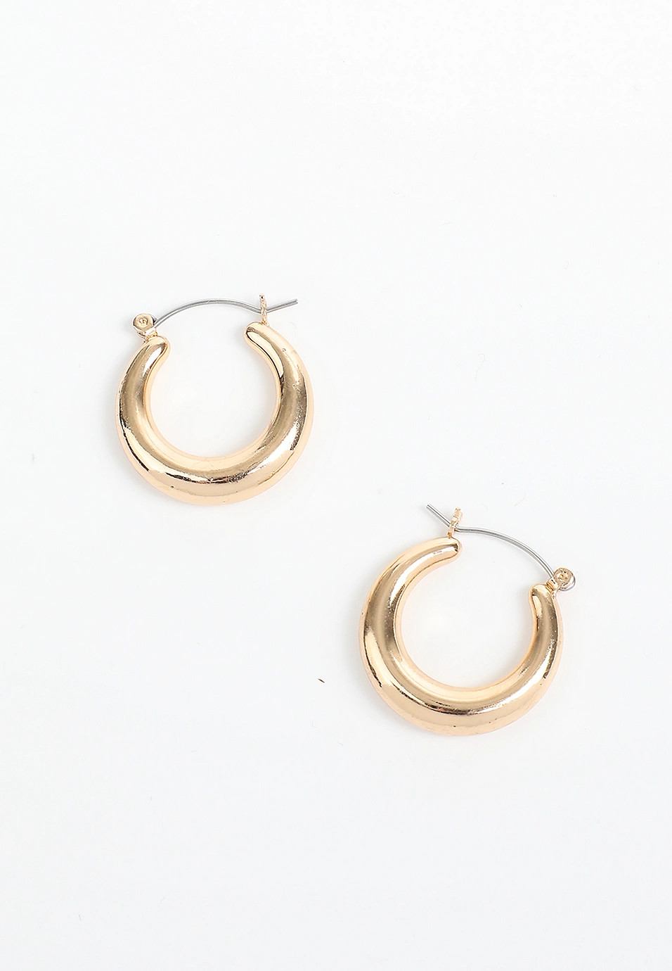 Gold Bubble Hoop Earrings | Maurices