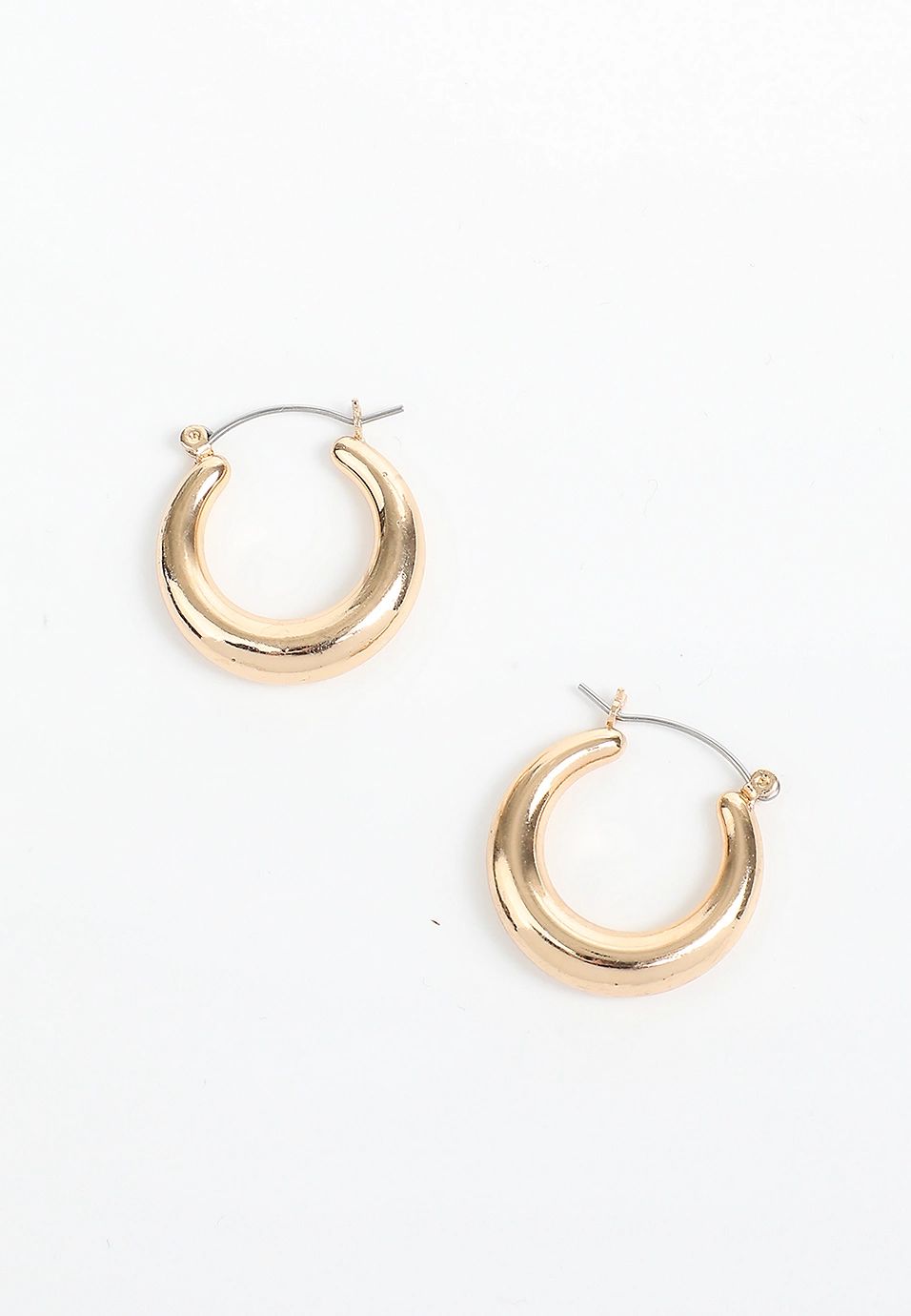 Gold Bubble Hoop Earrings | Maurices