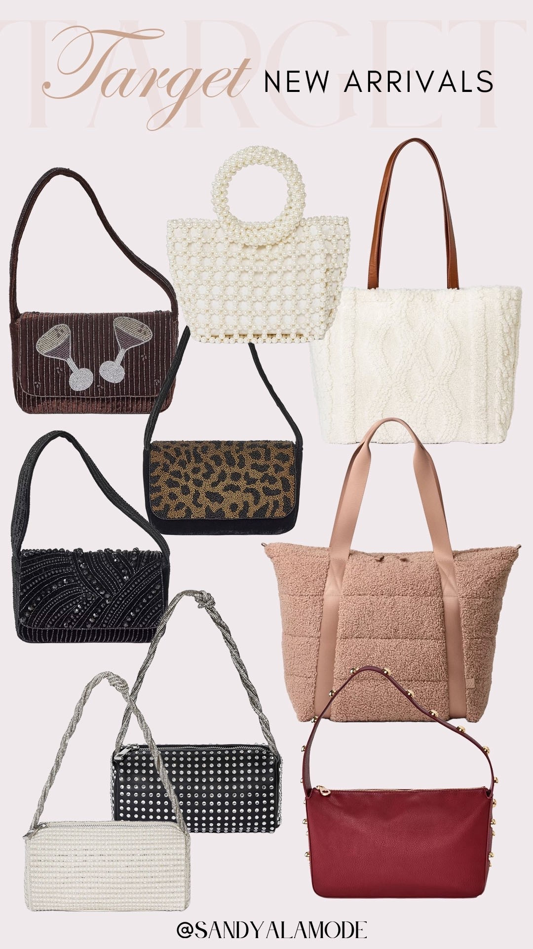 Target new arrivals. Target fashion. Target handbag. Target holiday handbag. Target Sherpa tote  

#LTKHoliday #LTKStyleTip #LTKItBag