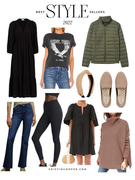 2022 Reader Favorites // Style Best Sellers 

Tiered Maxi Dress // Graphic Tee // Packable Puffer Jacket // High Rise Flare Jeans // High Rise Leggings // Knotted Headband // Suede Loafers // Flutter Sleeve Dress // Oversized Turtleneck Sweater

For more of the reader’s favorites head to cristincooper.com 

#LTKstyletip