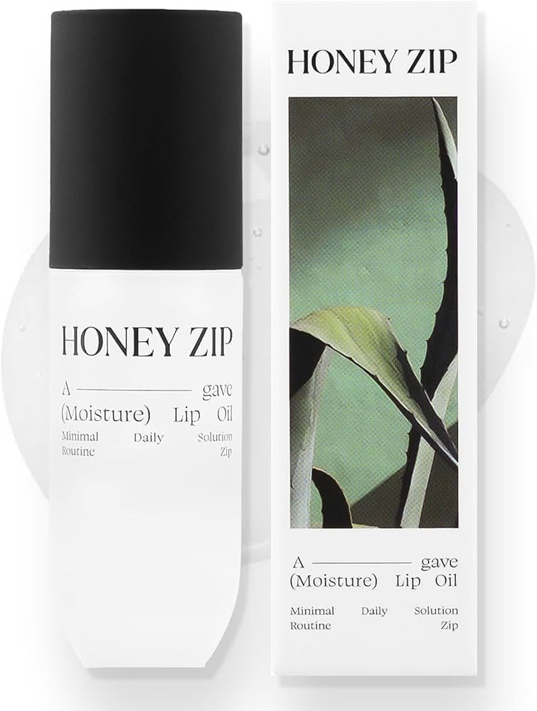 Lip Oil, Korean Moisturizing Lip Gloss Agave Lip Treatment, Hydrating Lip Plumper Serum for Dry C... | Amazon (US)