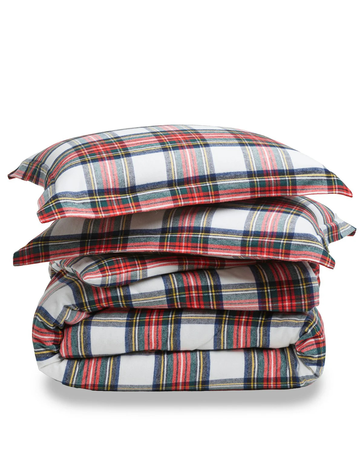 Flannel Duvet Set in Balmoral Tartan | Petite Plume