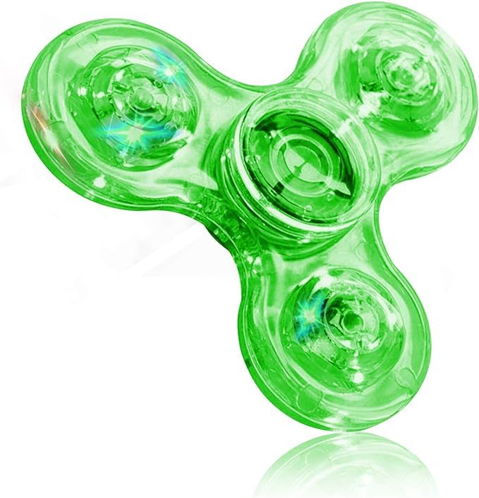 FIGROL LED Light Fidget Spinner, Light Fidget Finger Toy Hand Spinner -Stress Reduction and Anxie... | Amazon (US)