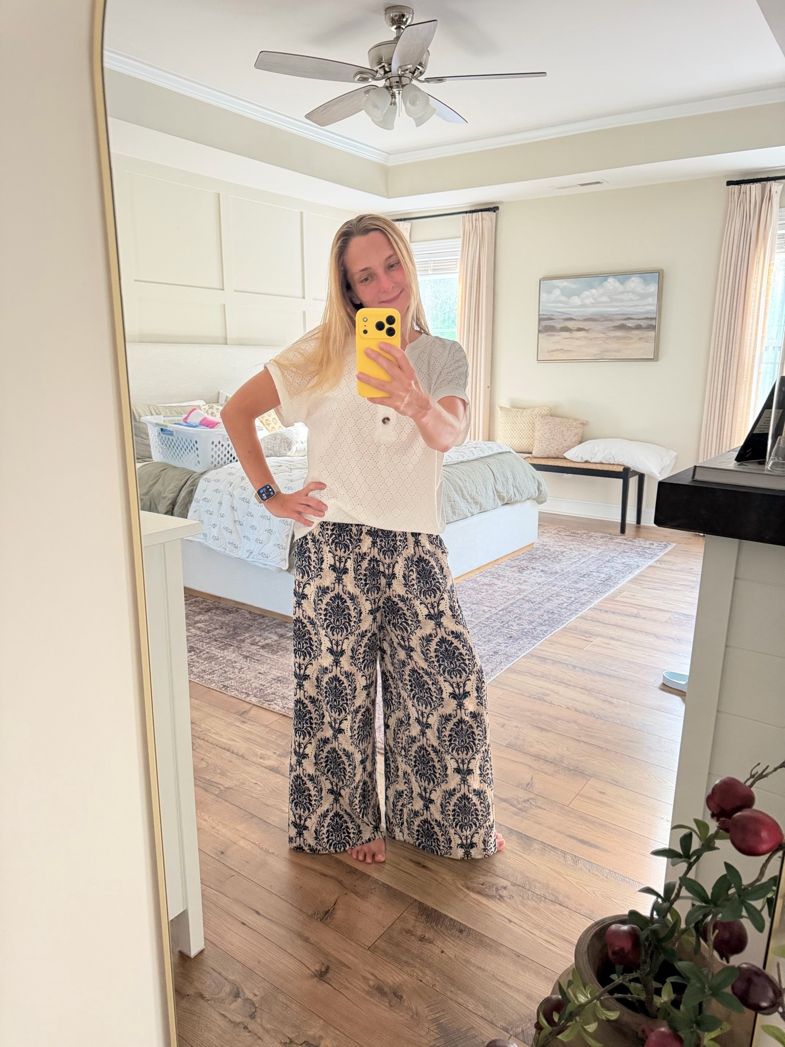 @Cupshe outfit of the day 💃🏼 
These pants are perfect for this heat, so lightweight and comfortable, the top literally has cutouts in it. 
Use code PAIS15 to save 15% on orders of $70+

#LTKootd #LTKmomlife #LTKgrwm