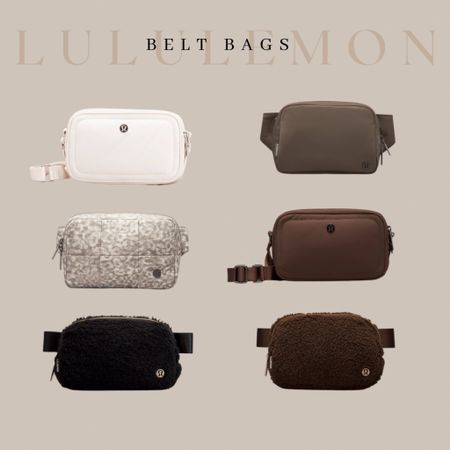 New Released & Restocked Lululemon belt bags. Grab your fall fav while they last. ✨ 

#LTKstyletip #LTKitbag #LTKfindsunder100