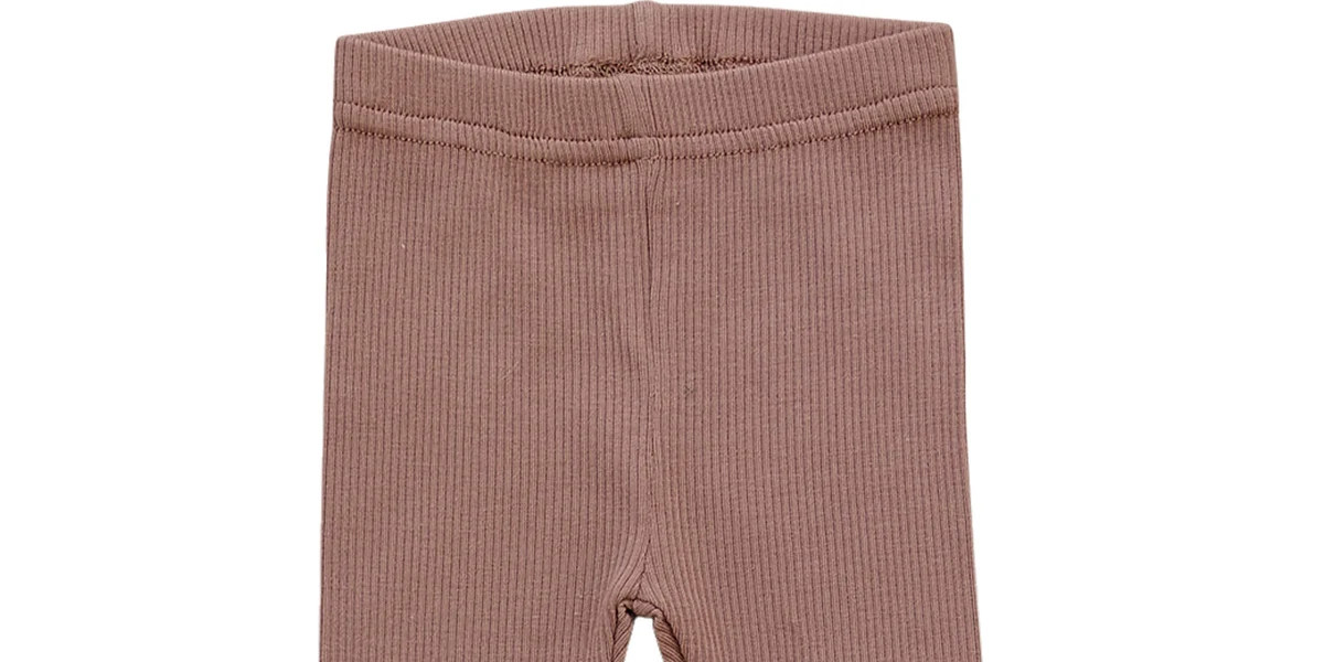 Dusty Rose Organic Leggings | Mebie Baby