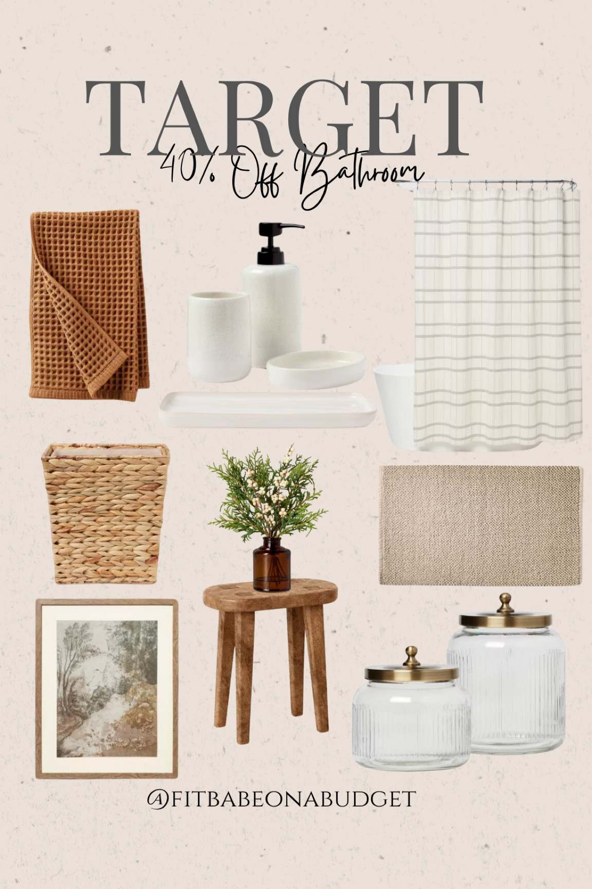 40% Off bathroom at targett

#LTKCyberWeek #LTKHoliday #LTKFindsUnder50