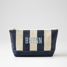 Mark &amp; Graham x Steele Striped Canvas Pouch | Mark and Graham