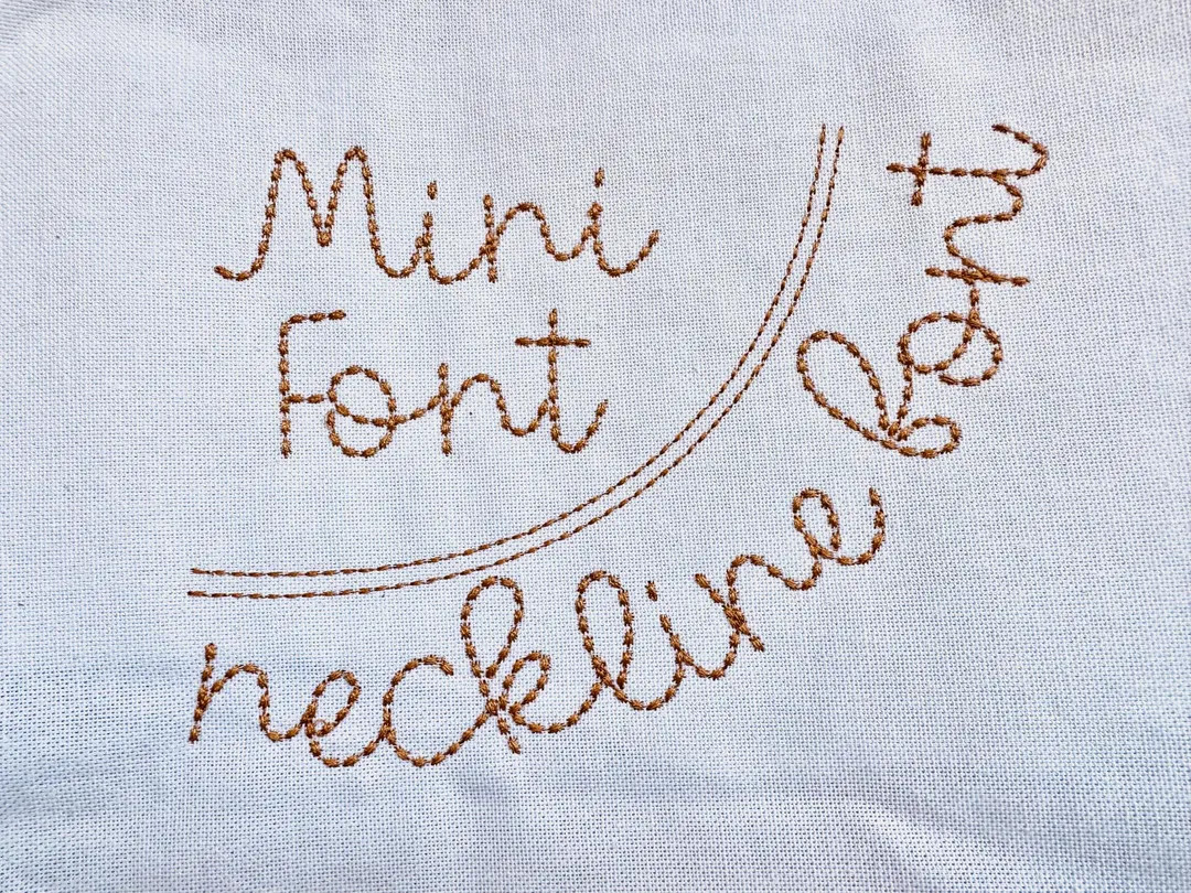 Sweetcake script FONT hand stitch effect alphabet machine embroidery designs bean stitch monogram... | Etsy (US)