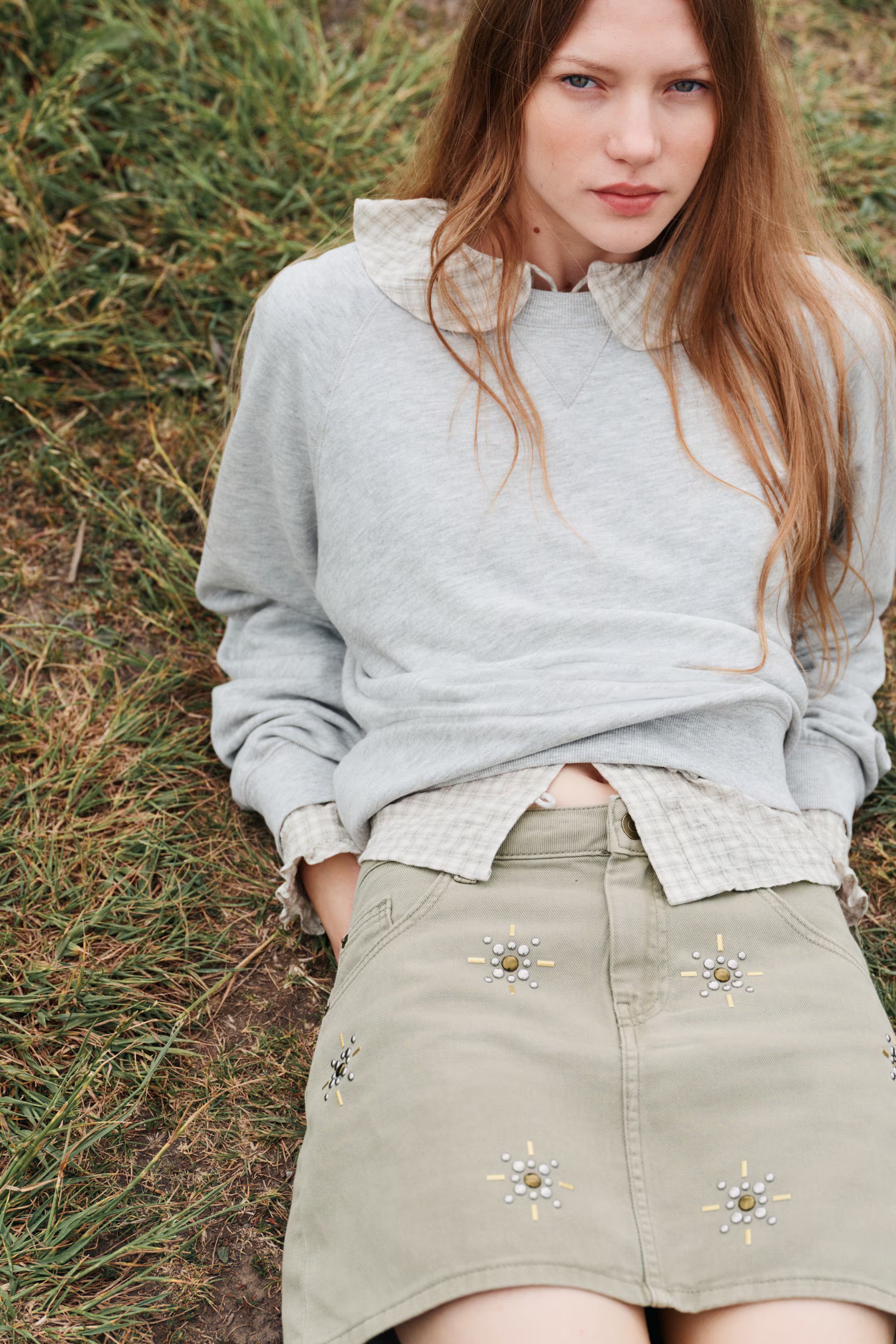 Denim Mini Skirt | H&M (US + CA)