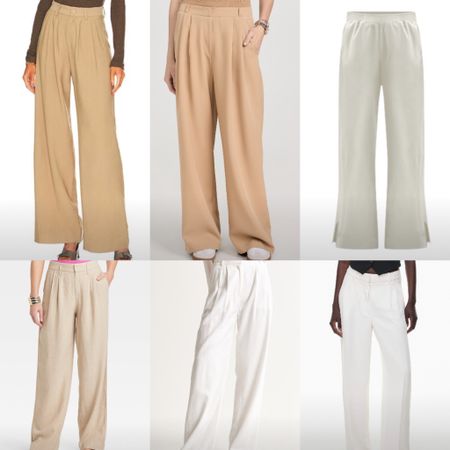 The trouser pant edit from $32-$300! 
Target
Aritzia 
Revolve 
Lululemon 