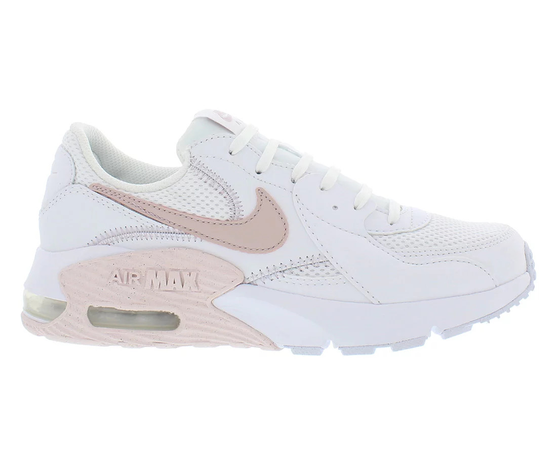 Nike Air Max Excee Womens Shoes Size 10, Color: White/Pink | Walmart (US)