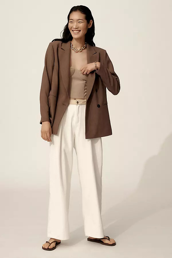 Oversized Blazer Jacket | Anthropologie (US)