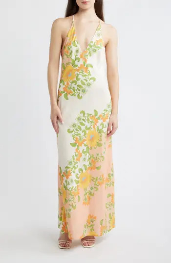 Petal & Pup Haruki Floral Racerback Maxi Dress | Nordstrom | Nordstrom