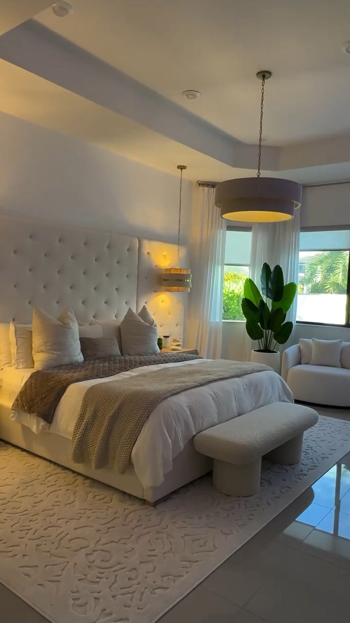 A little can go a long way 🥰 #bedroomrefresh