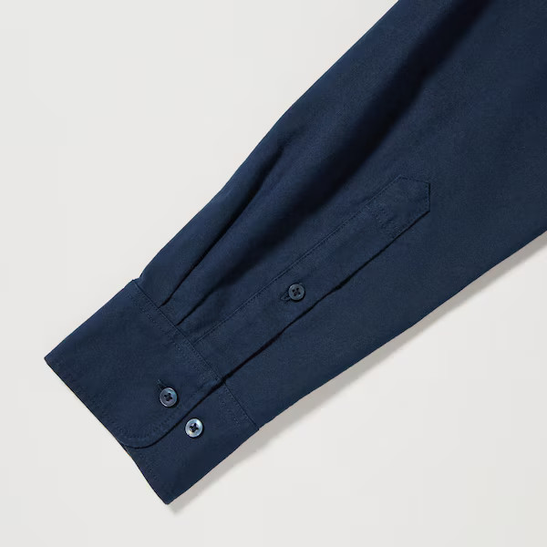 Oxford Slim-Fit Long-Sleeve Shirt | UNIQLO (US)