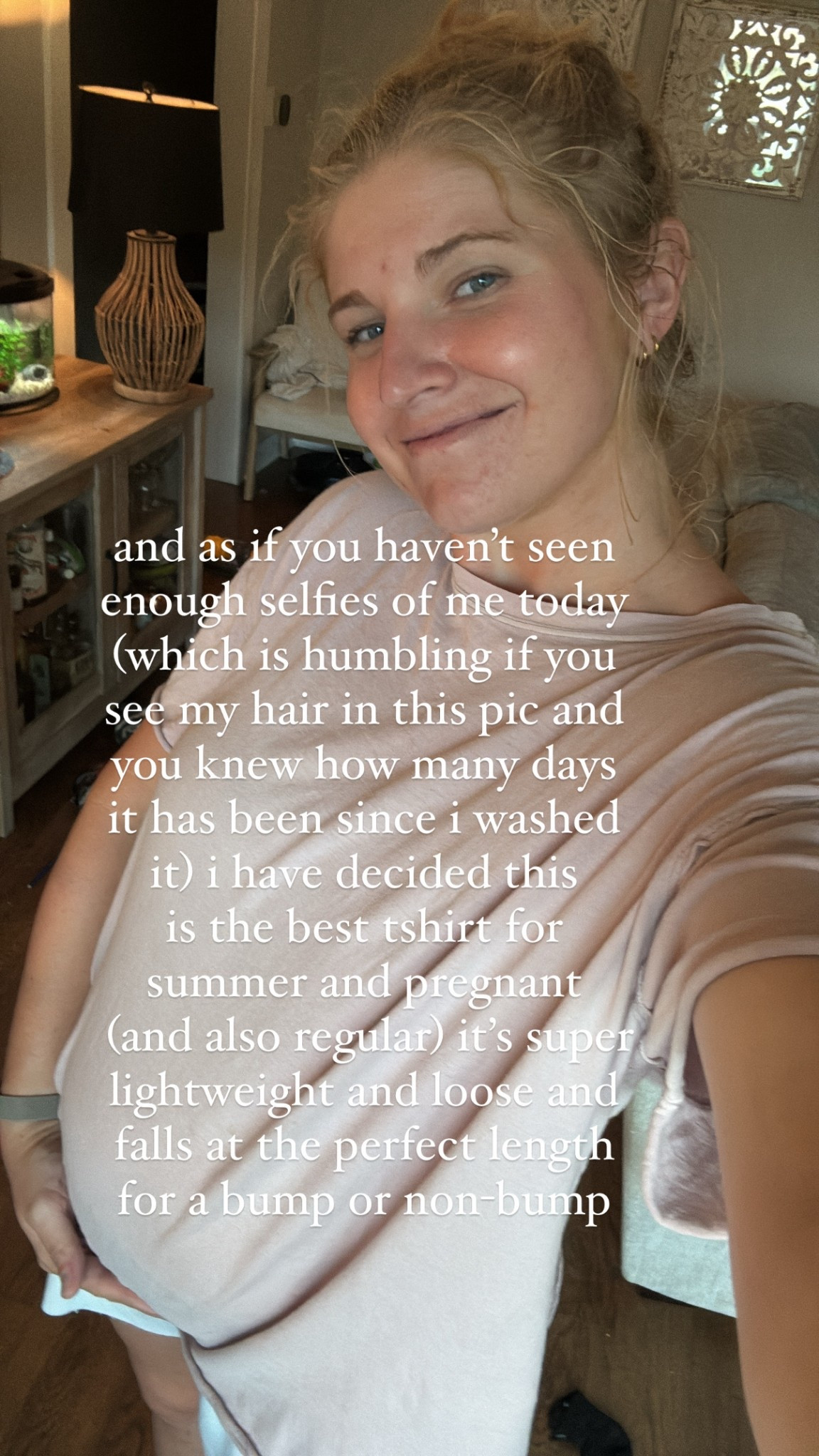 bump style / maternity / pregnant / summer / free people / Nina tee / Amazon dupe 

#LTKBaby #LTKBump