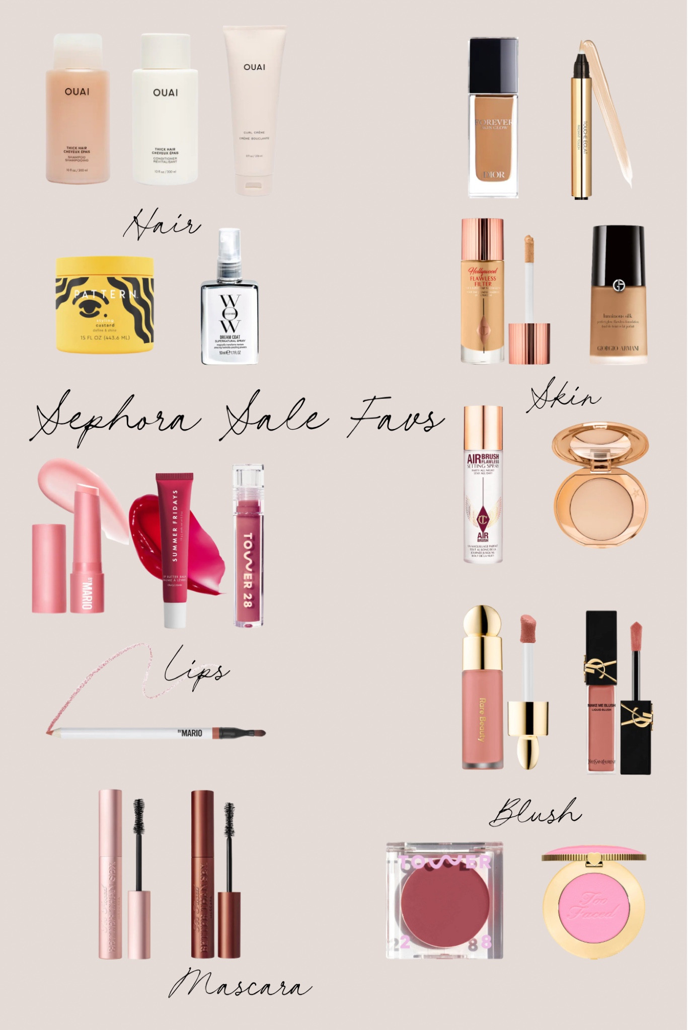 Sephora Sale Hair & Makeup Favs! 💄✨

#LTKGiftGuide #LTKBeauty #LTKSaleAlert