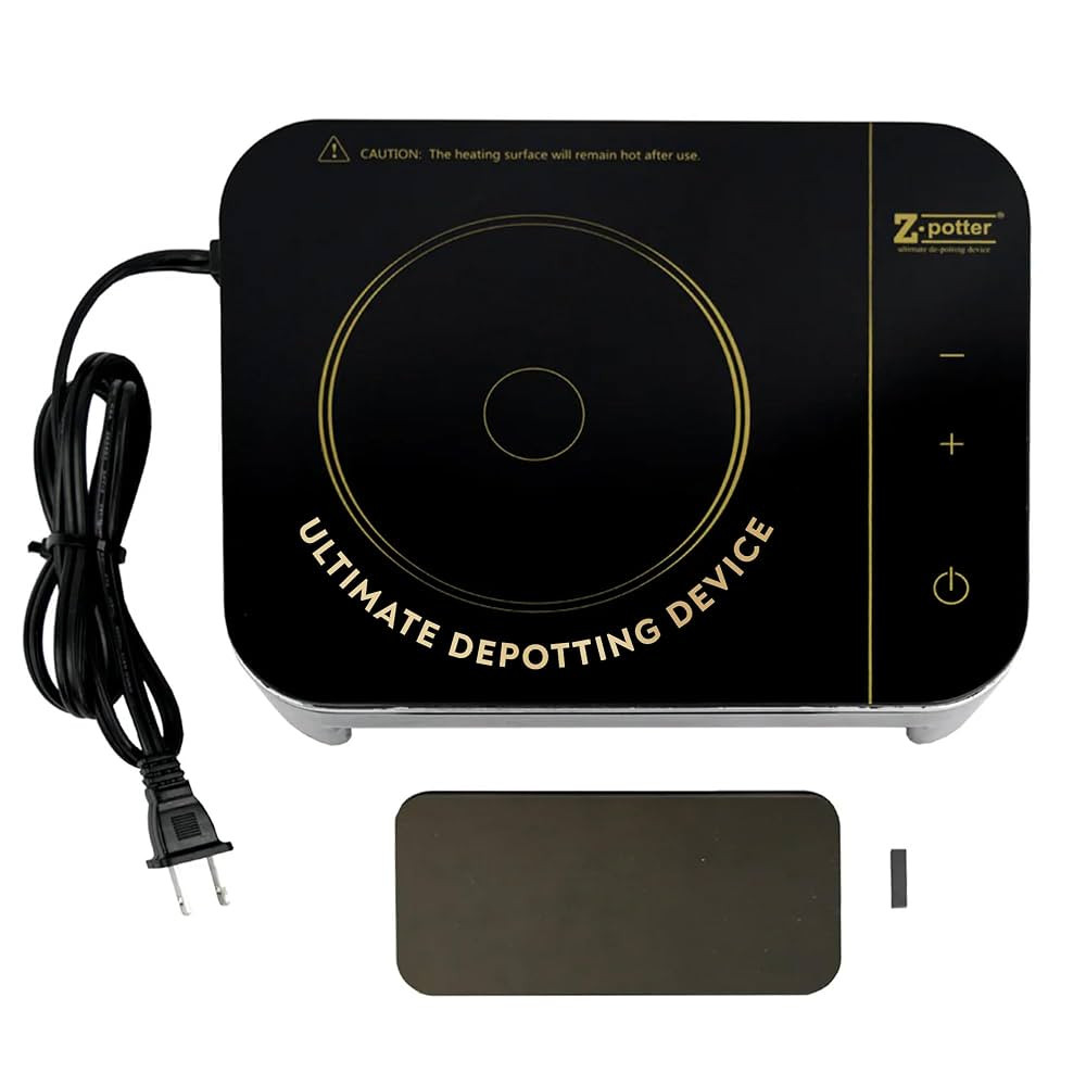 Z Potter Makeup Depotting Heater, Makeup Warmer Plate, Universal Makeup Depotting Tool for Eyesha... | Amazon (US)