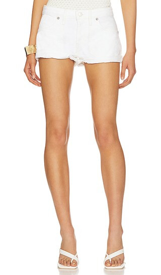 Beginners Luck Short in Optic White | Revolve Clothing (Global)