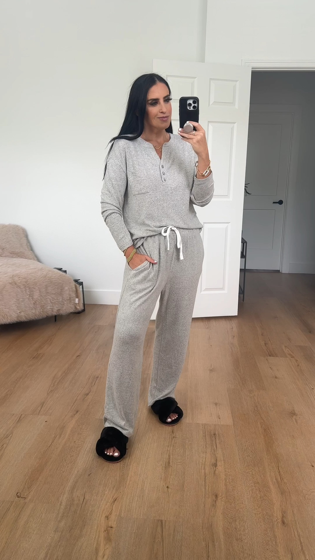 Fall outfit lounge set wearing size medium