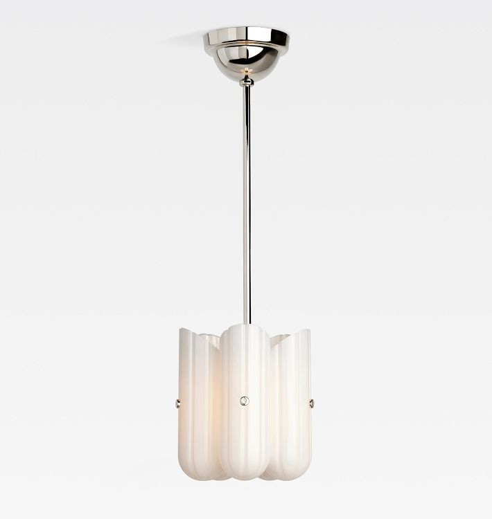 Roll &amp; Hill Lorna LED Pendant, 12" Shade | Rejuvenation