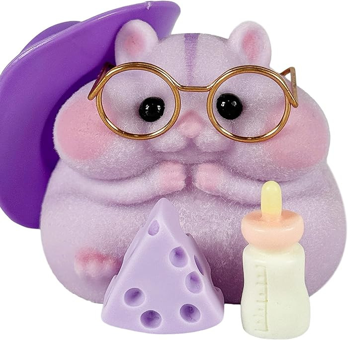 Handmade Taba Squishy Hamster Toy, Cute Squishy Hamster Fidget Toy, Realistic Soft Silicone Mochi... | Amazon (US)