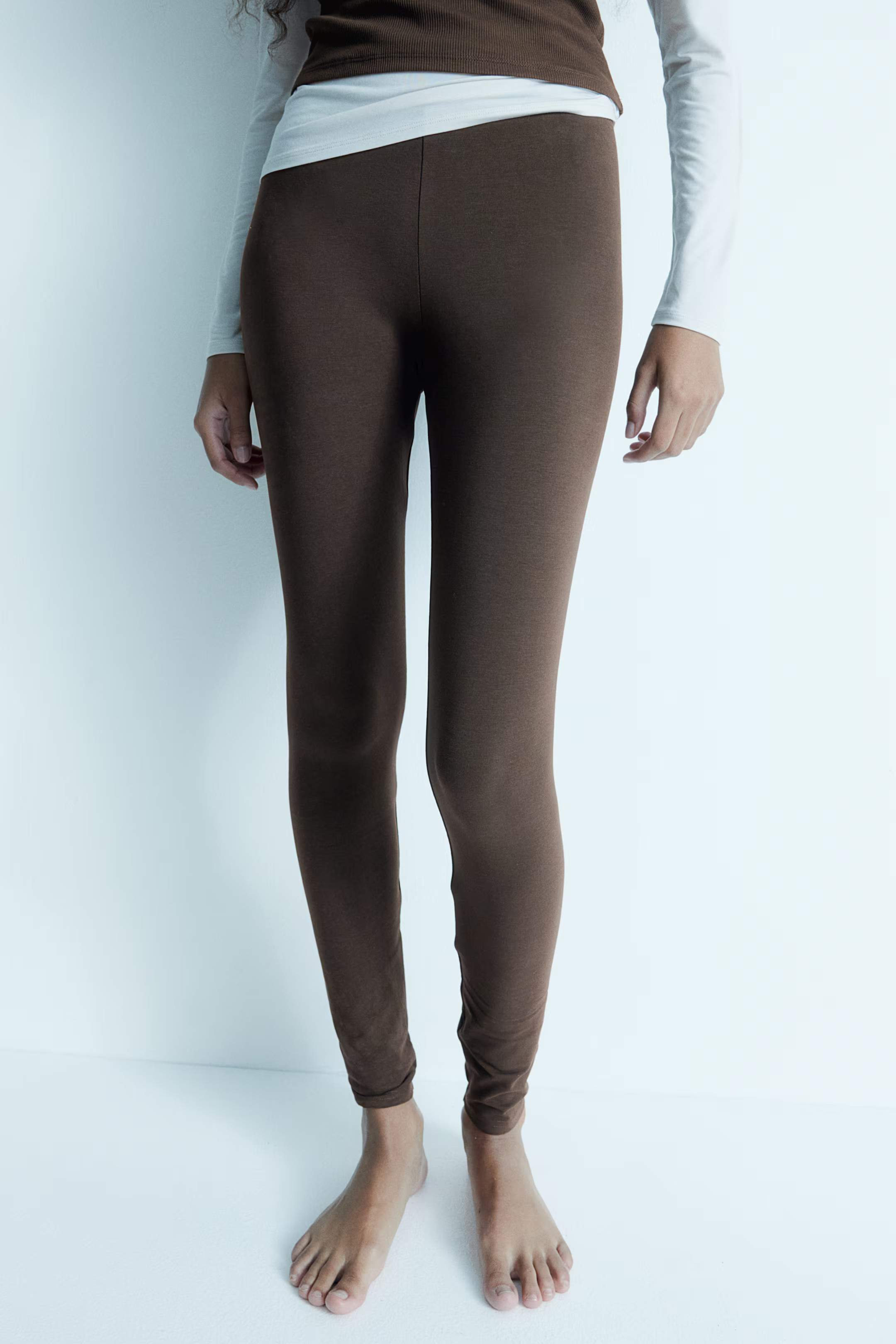 High Waist Leggings - Black - Ladies | H&M US | H&M (US + CA)